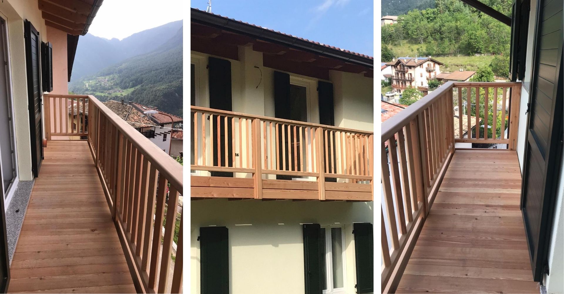 Poggioli alla trentina Carpenteria altipiani